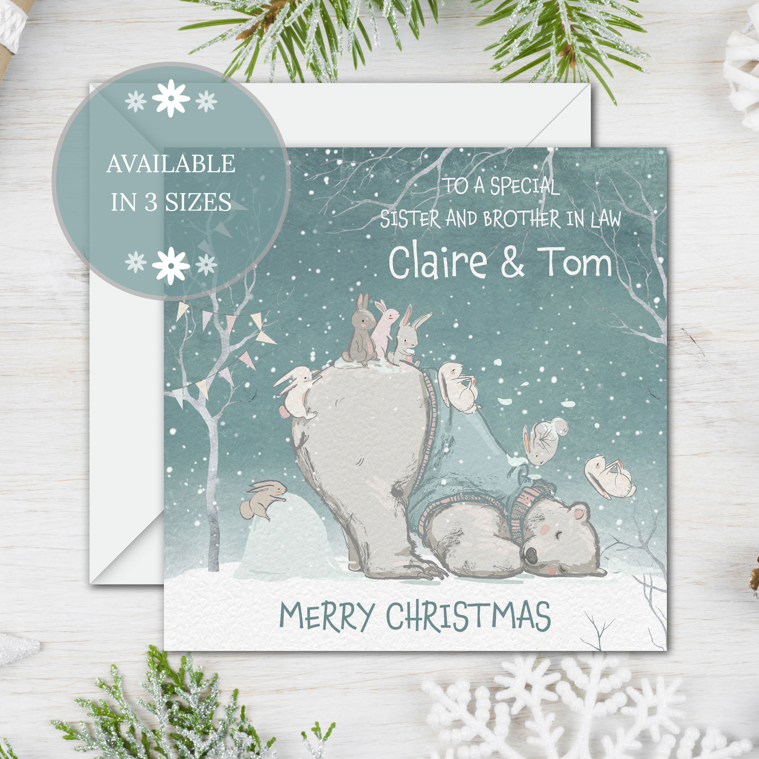 Polar Bear and Rabbits 8