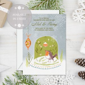 Snow Globe Robin 5