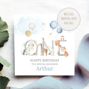 Woodland Birthday Card ONE