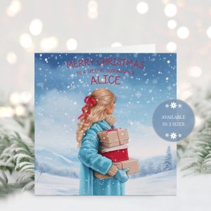 Christmas Cosy Blue Coat 1