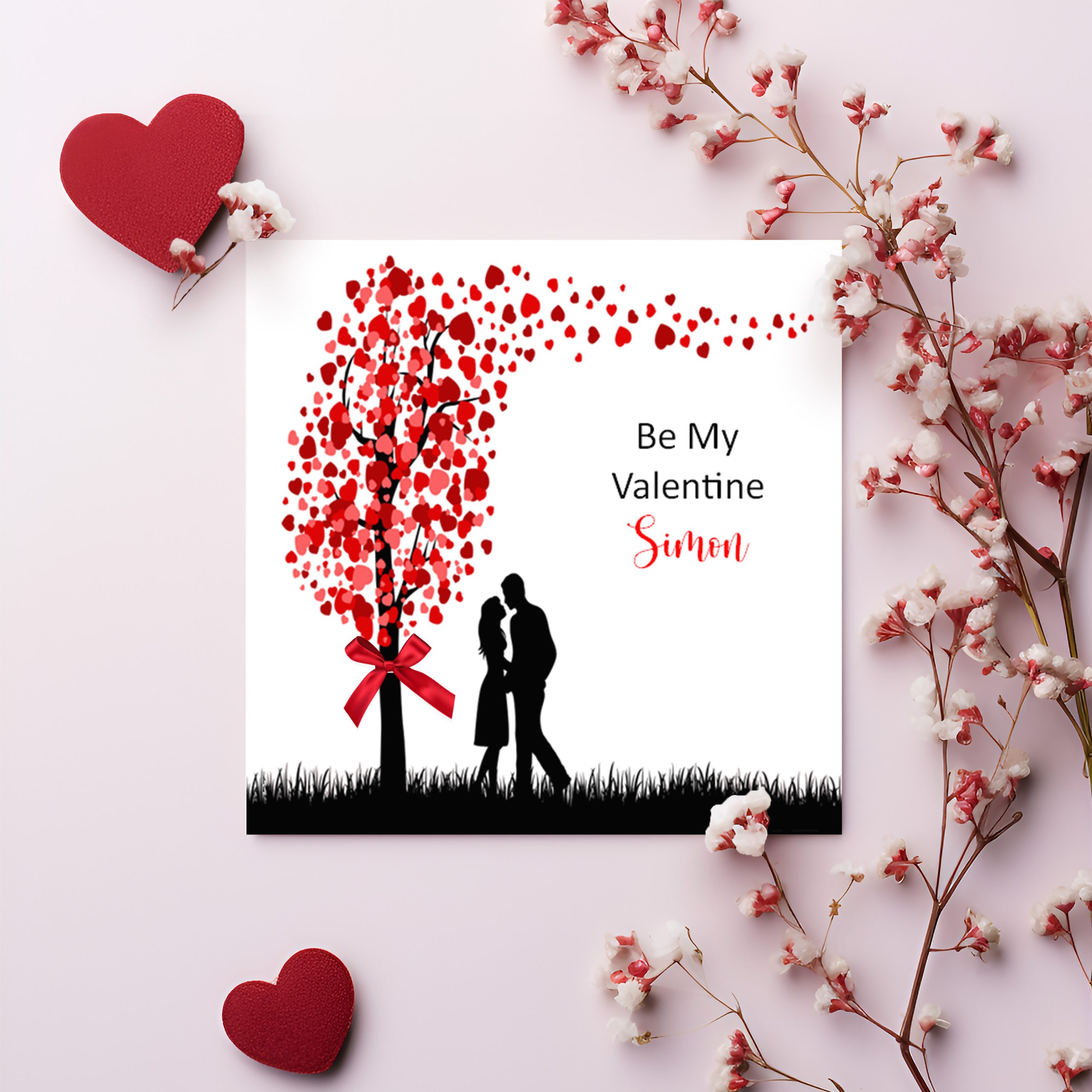 Valentine's Couple by Heart Tree