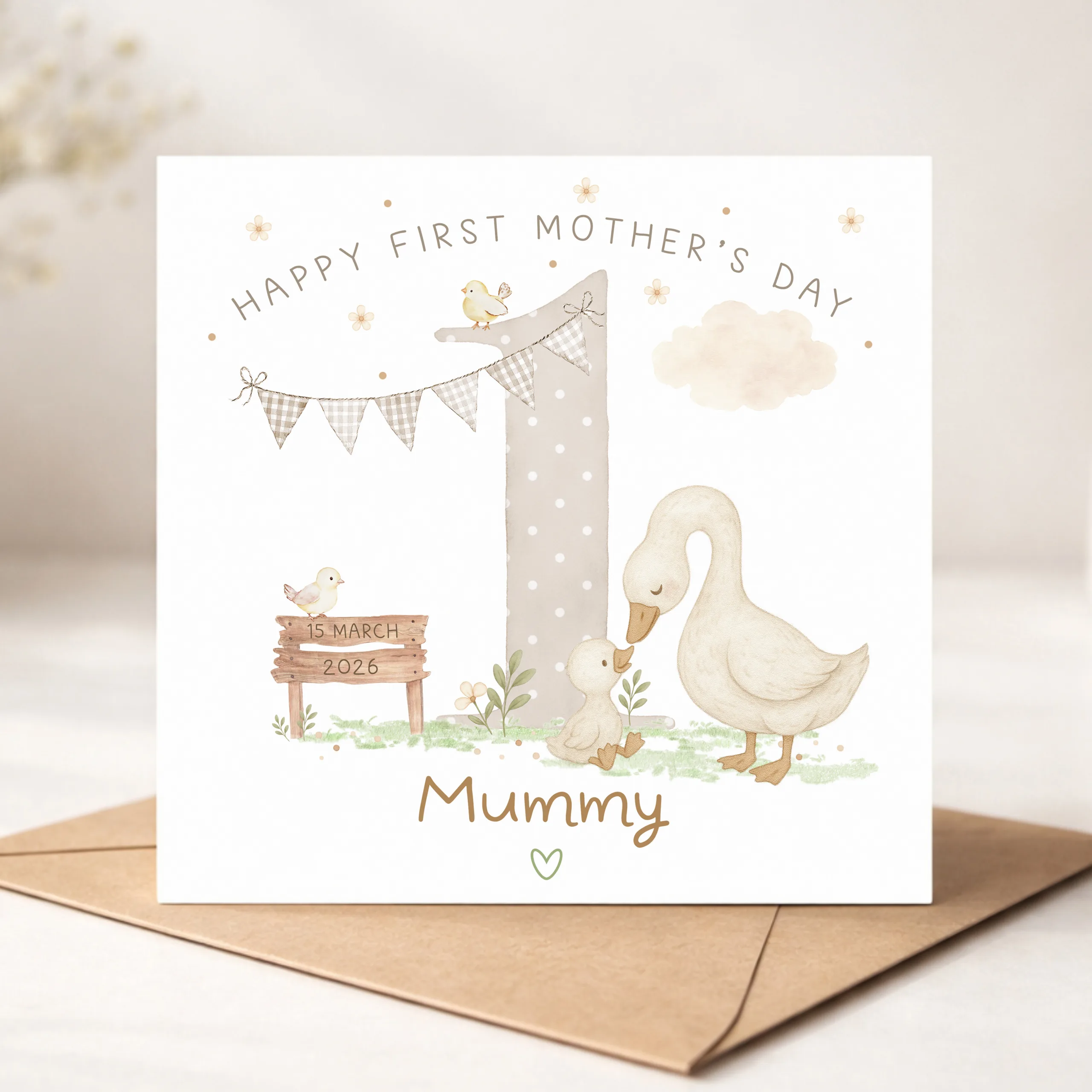 1st Mother's Day Card