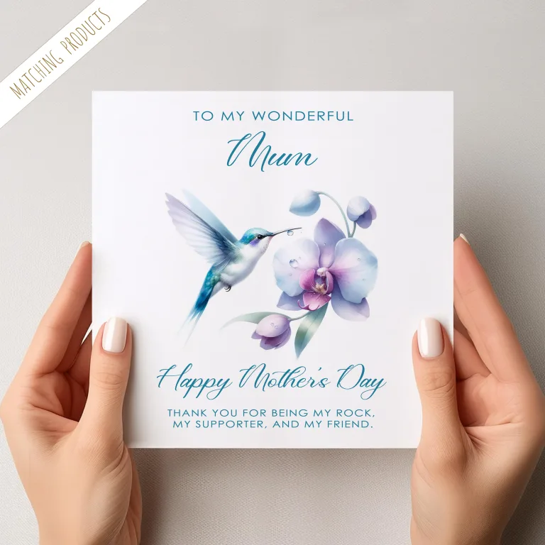 Personalised Mother’s Day Card