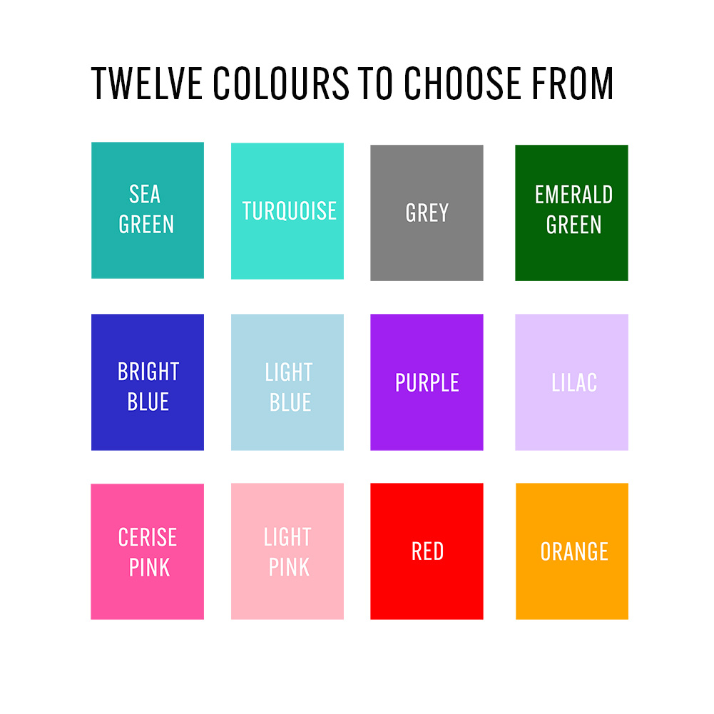 Wrapping Paper choice of colours SQUARES