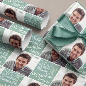 Personalised Photo Wrapping Paper