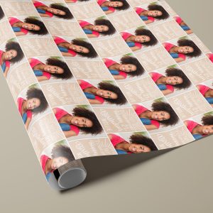 Personalised Photo Wrapping Paper