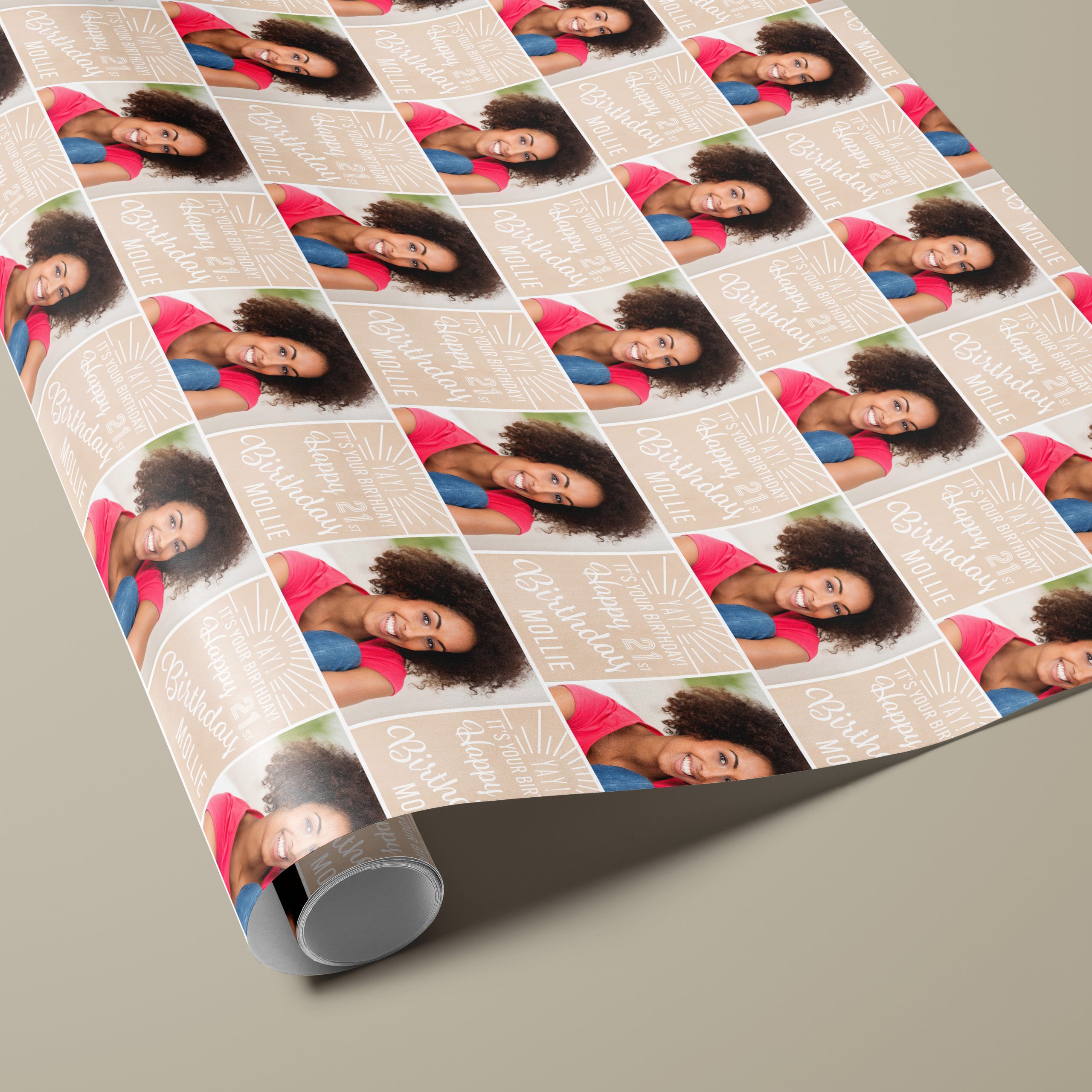 Personalised Photo Wrapping Paper