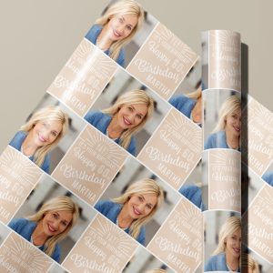 Personalised Photo Wrapping Paper