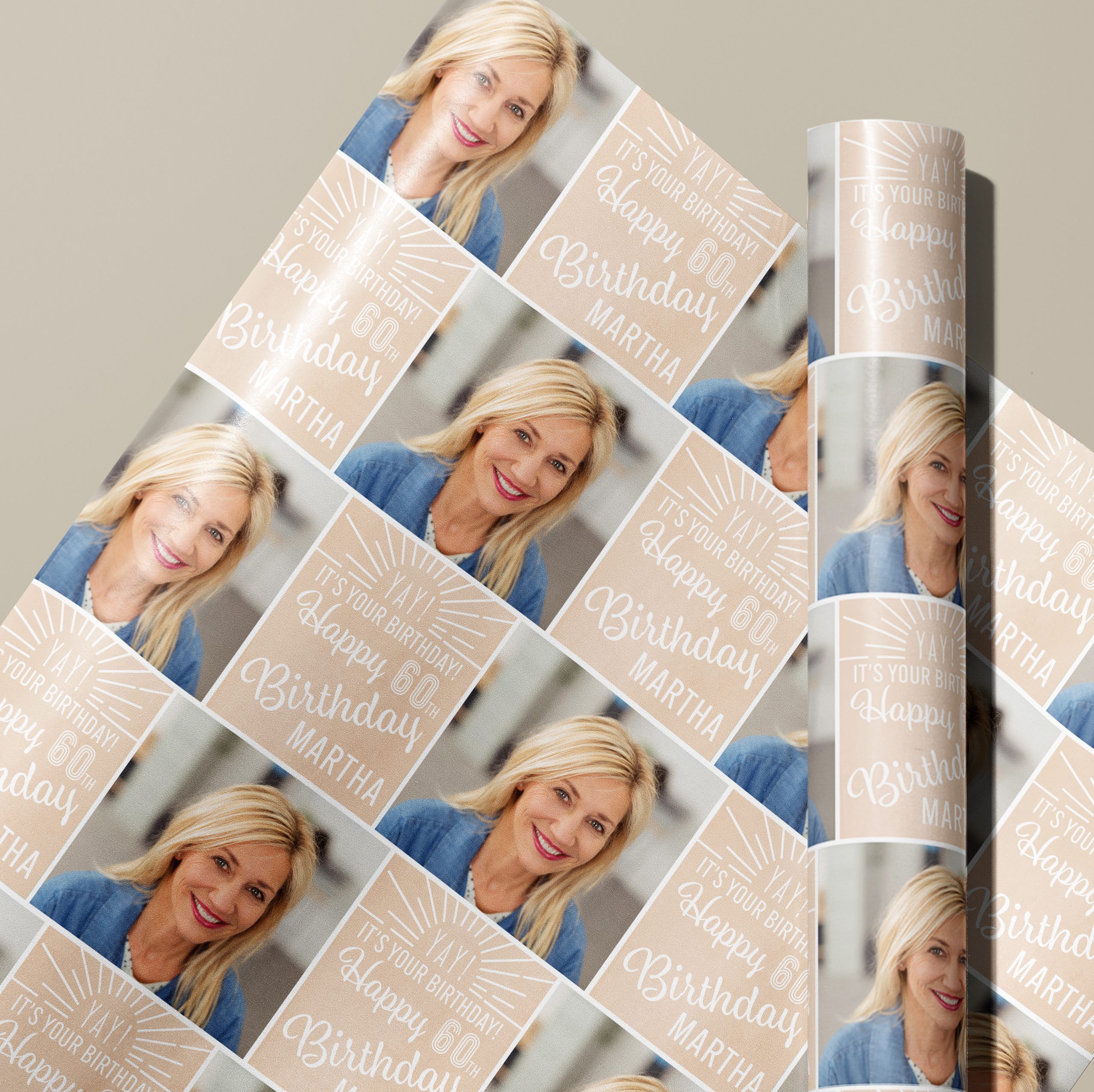 Personalised Photo Wrapping Paper