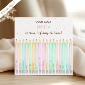 Good Luck Back To School Card