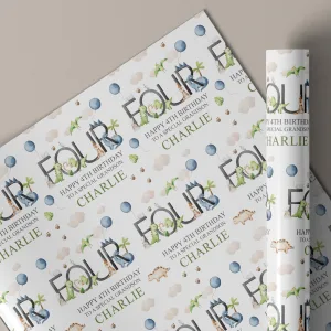 Dinosaur Wrapping Paper