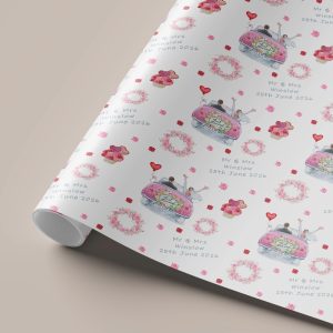 Wedding Car Wrapping Paper