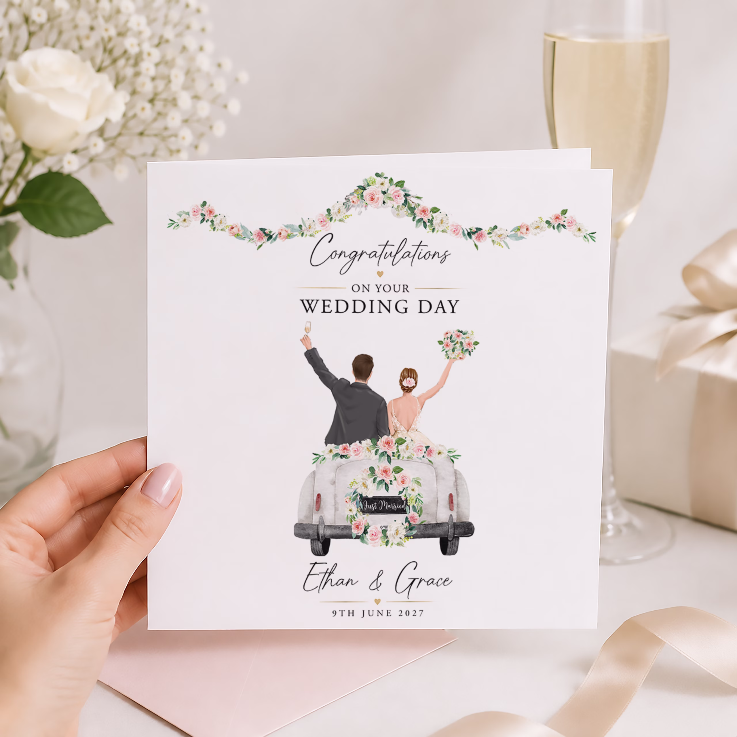 Personalised Wedding Cards