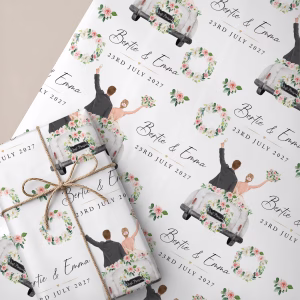 Wedding Gift Wrapping Paper
