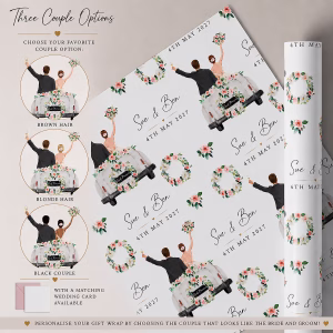 Wedding Gift Wrapping Paper