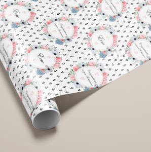 Personalised Retirement Gift Wrap