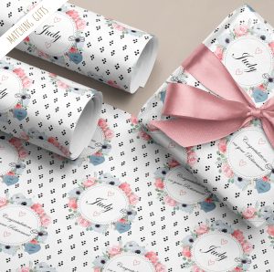 Personalised Retirement Gift Wrap