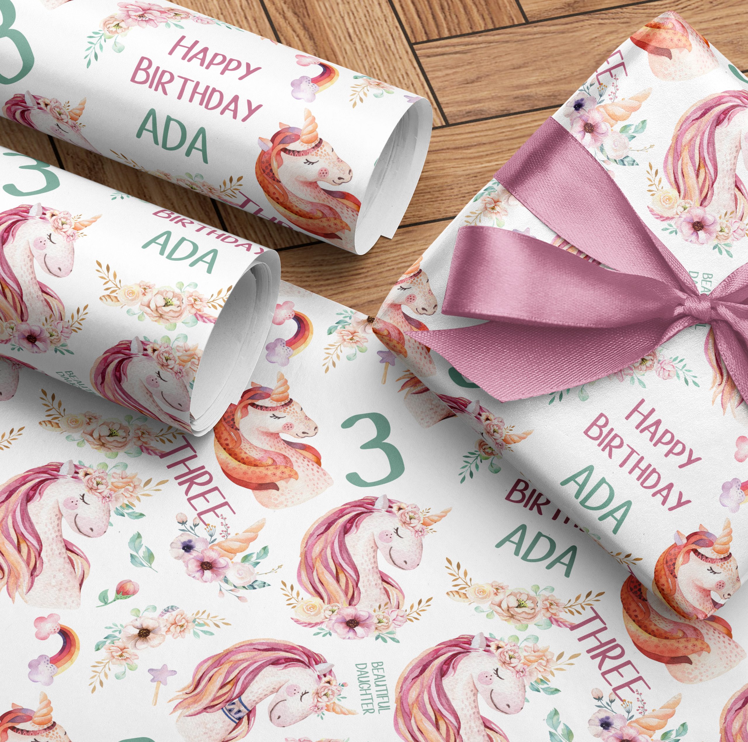 Unicorn Gift Wrap