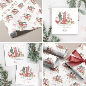 Baby's 1st Christmas Gift Wrapping Paper