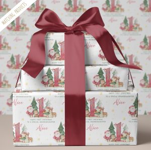 Baby's 1st Christmas Gift Wrapping Paper
