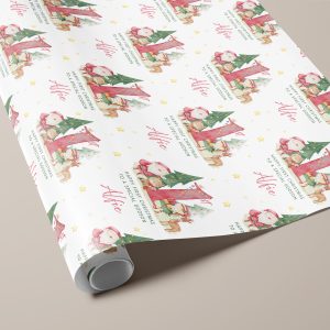 Baby's 1st Christmas Gift Wrapping Paper