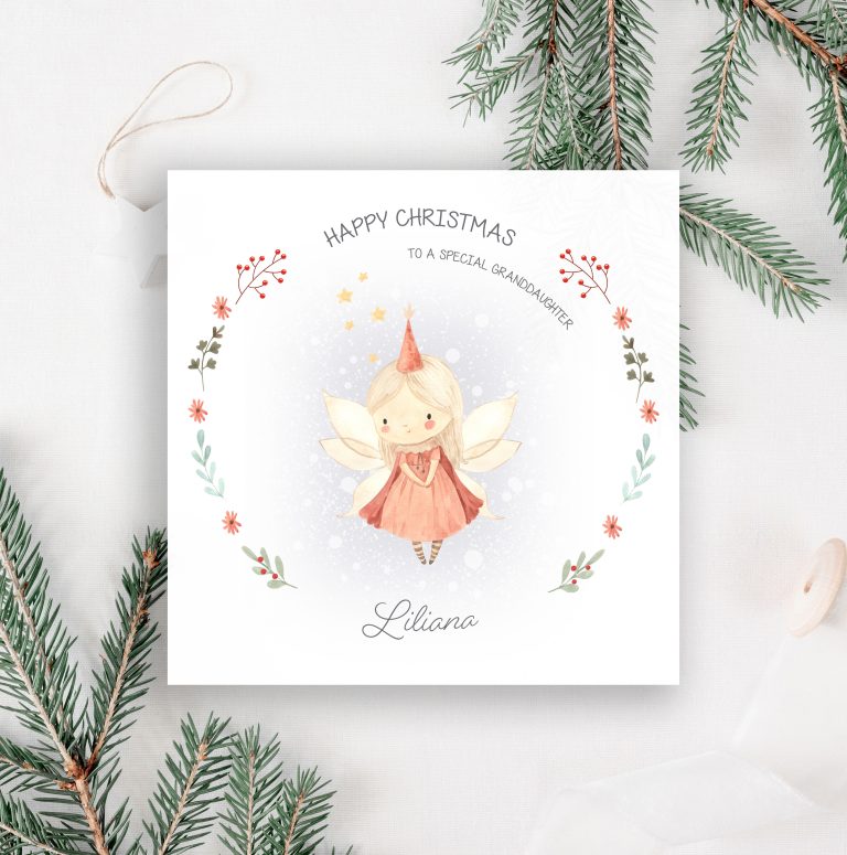 Personalised Christmas Gift Wrapping Paper ‘Ballet Theme’