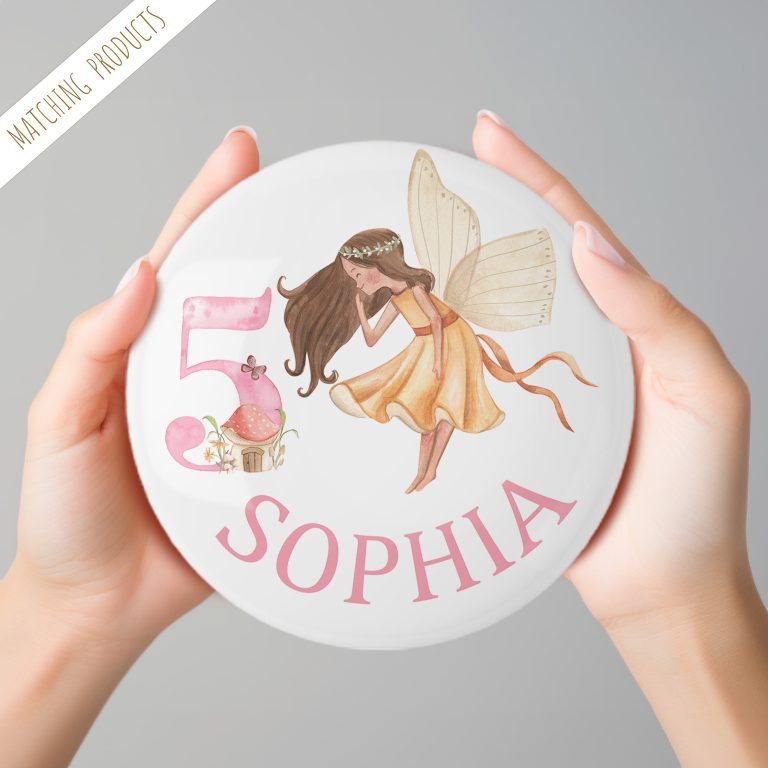 Giant 6 inch Personalised Birthday Badge