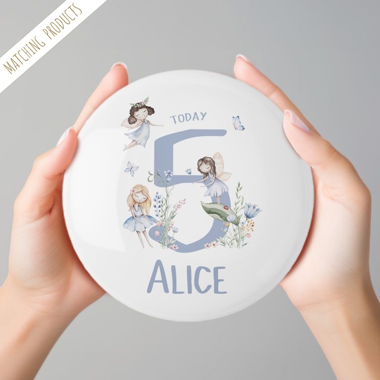 Giant 6 inch Personalised Birthday Badge