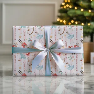 Nutcracker Christmas Gift Wrapping Paper