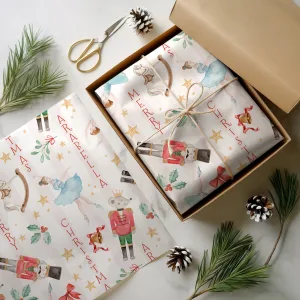 Nutcracker Christmas Gift Wrapping Paper