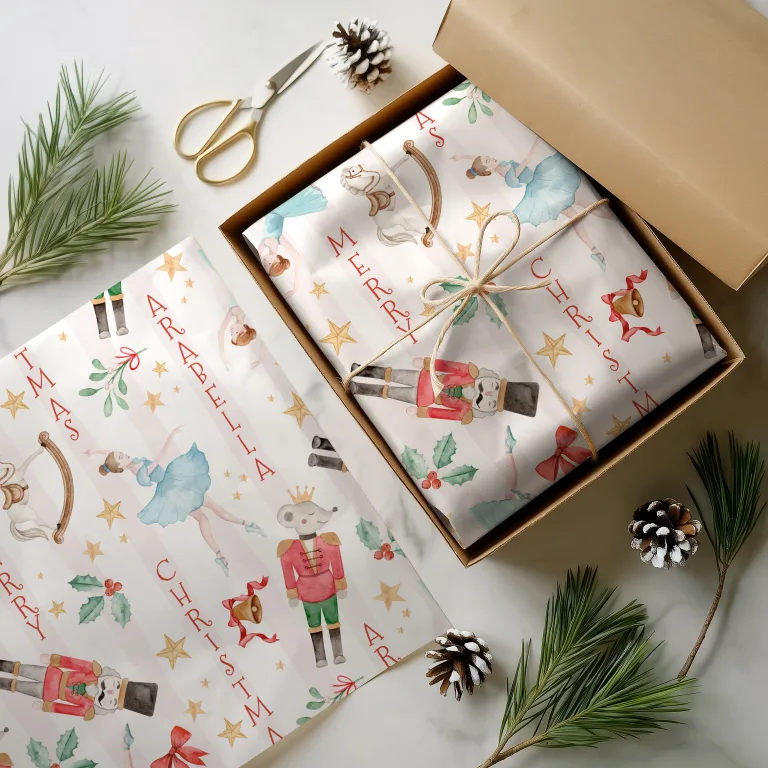 Nutcracker Christmas Wrapping Paper