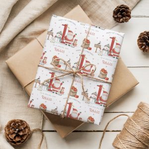 Baby’s 1st Christmas Gift Wrapping Paper