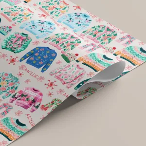 Christmas Jumper Gift Wrapping Paper