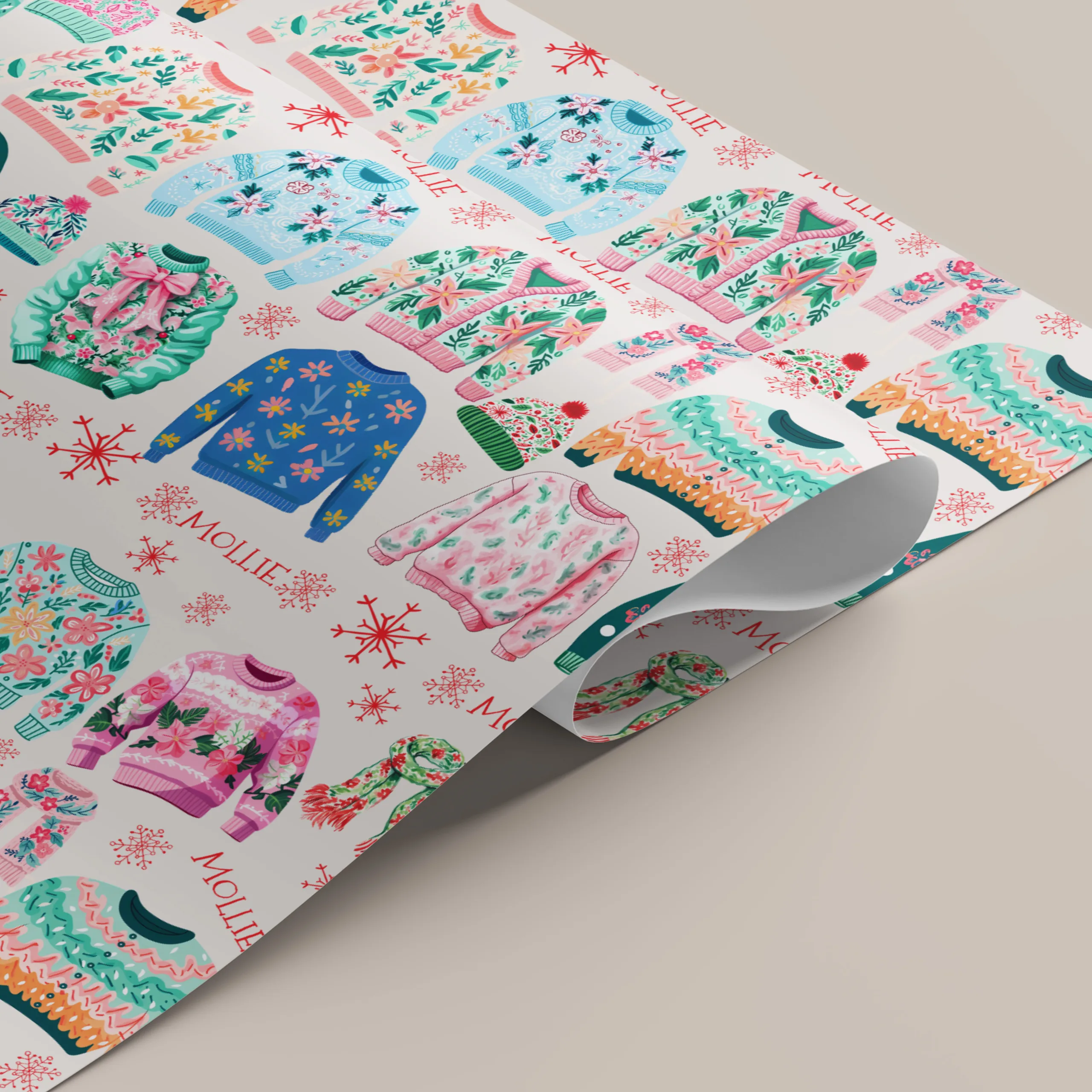 Christmas Jumper Gift Wrapping Paper