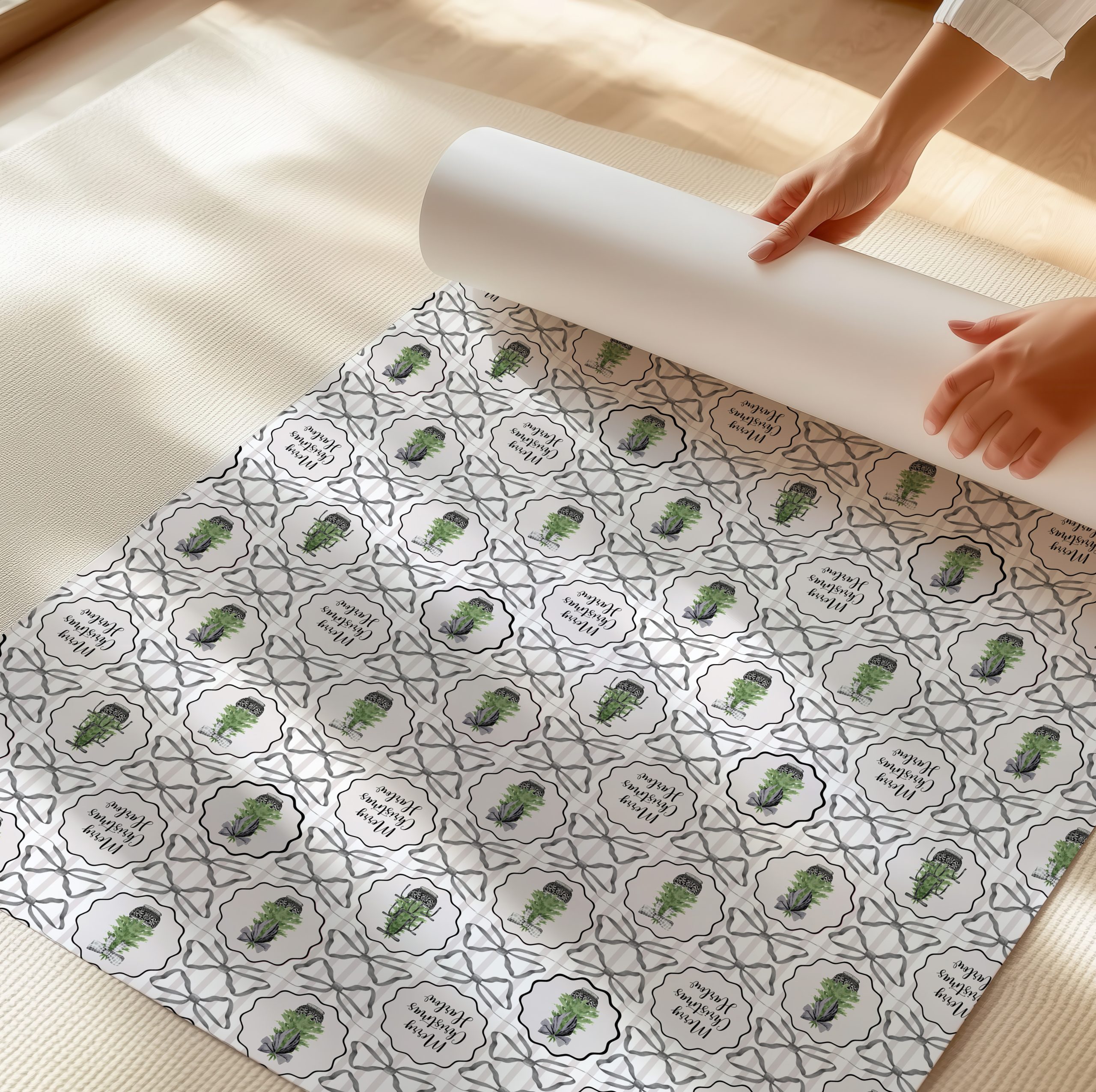 Personalised Christmas Wrapping Paper