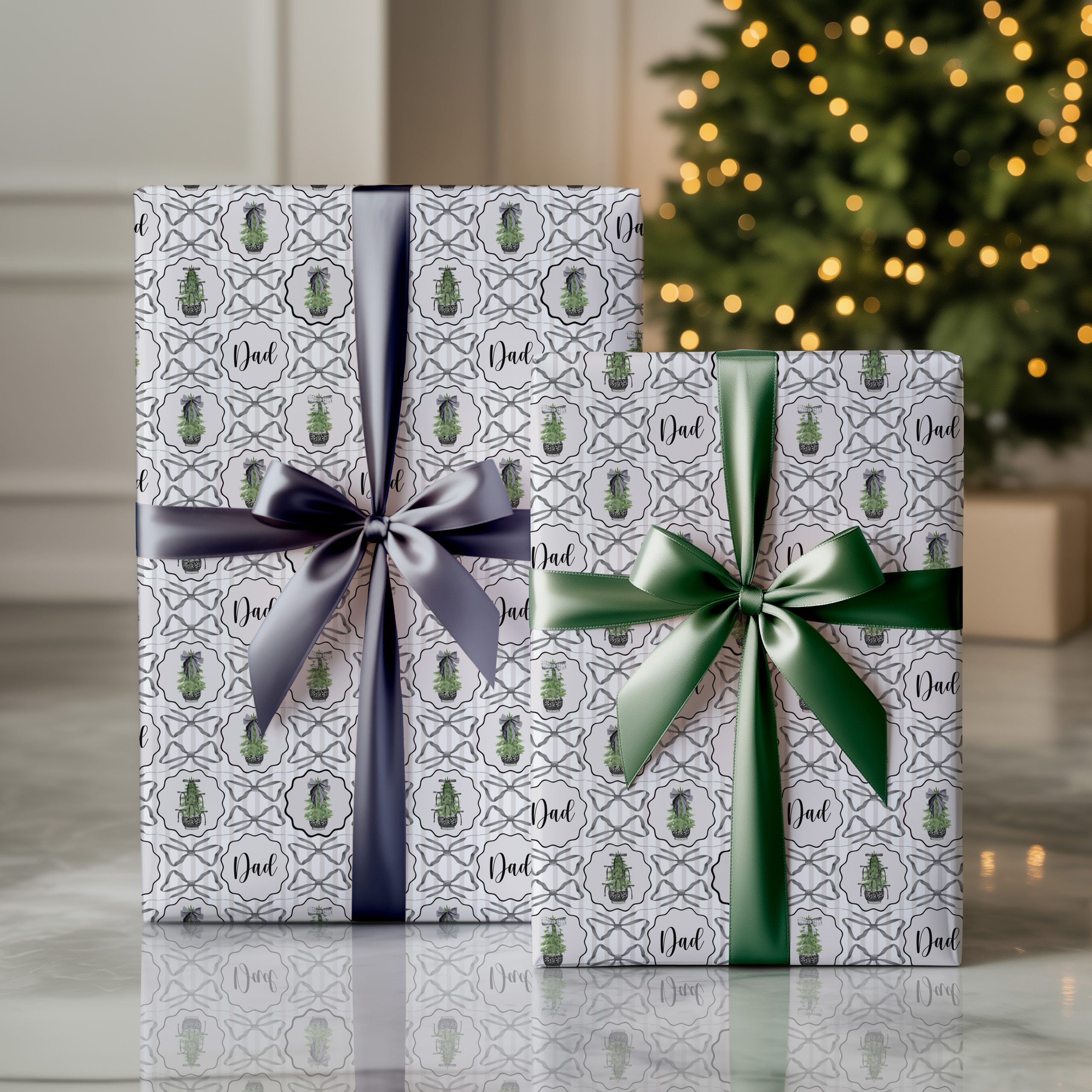 Personalised Christmas Gift Wrapping Paper