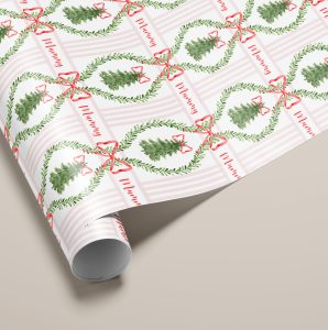 Personalised Christmas Gift Wrapping Paper