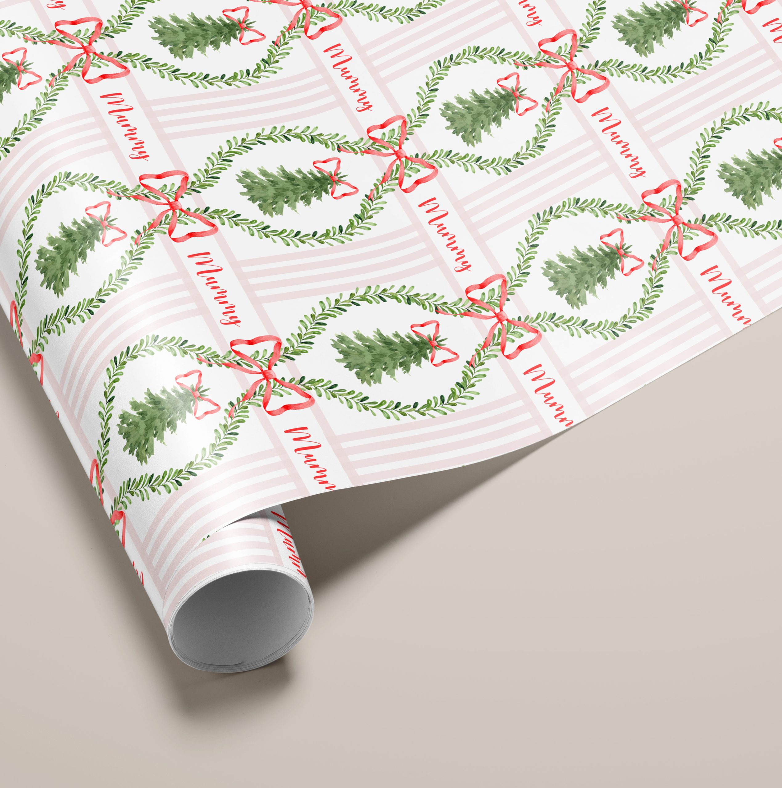 Personalised Christmas Gift Wrapping Paper