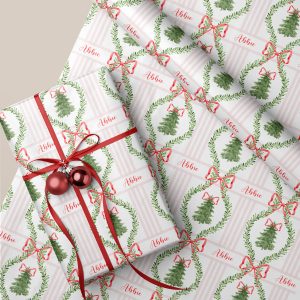 Personalised Christmas Gift Wrapping Paper