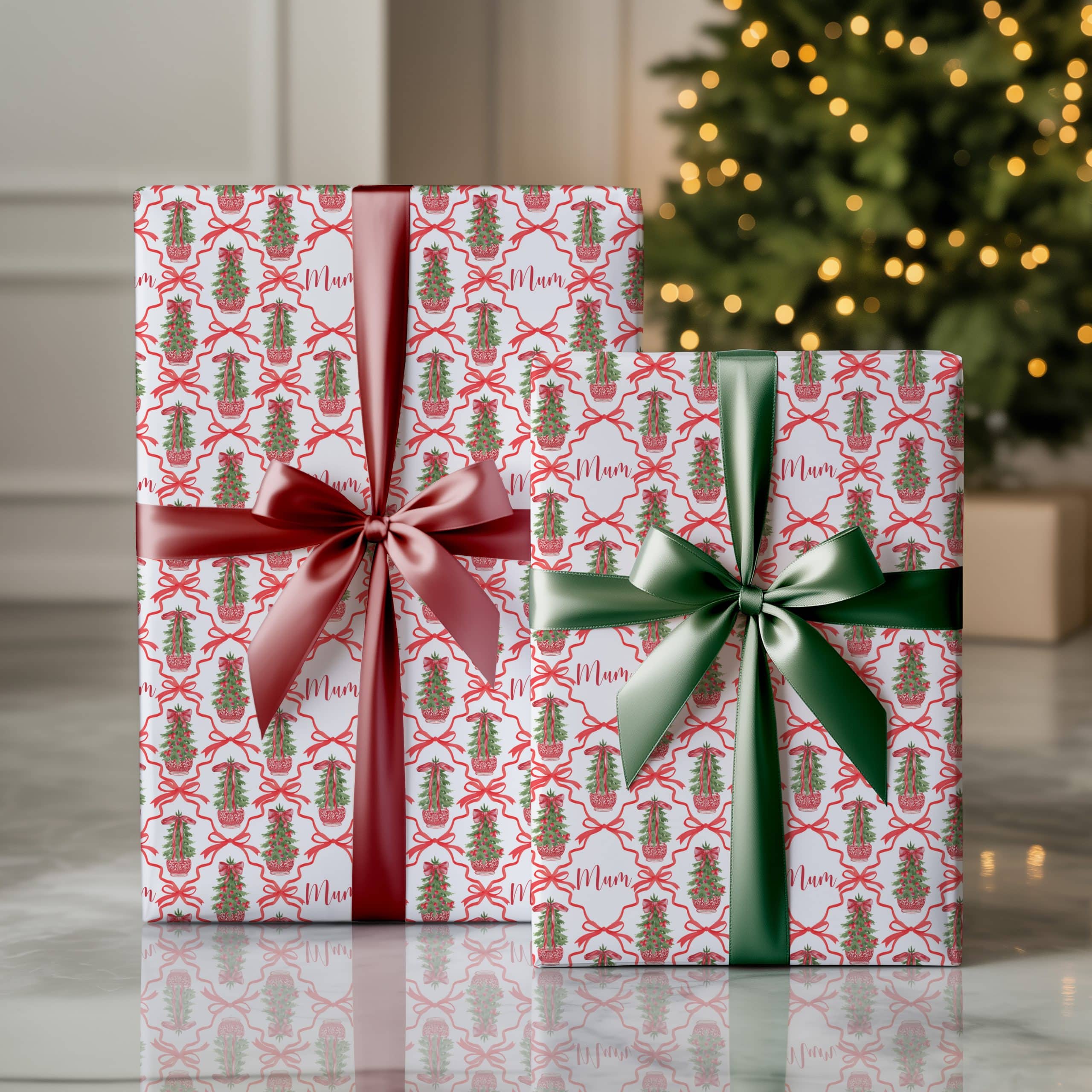 thumbnail image 2 of Christmas Wrapping Paper Rolls – Assorted Festive Designs, 1.5M, 4M & 7M Lengths, Multicoloured, UK Made 2 of 6
