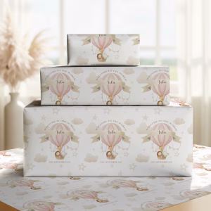 New Baby Girl Wrapping Paper