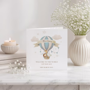 New Baby Boy Card