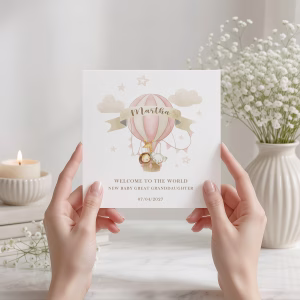 New Baby Girl Card