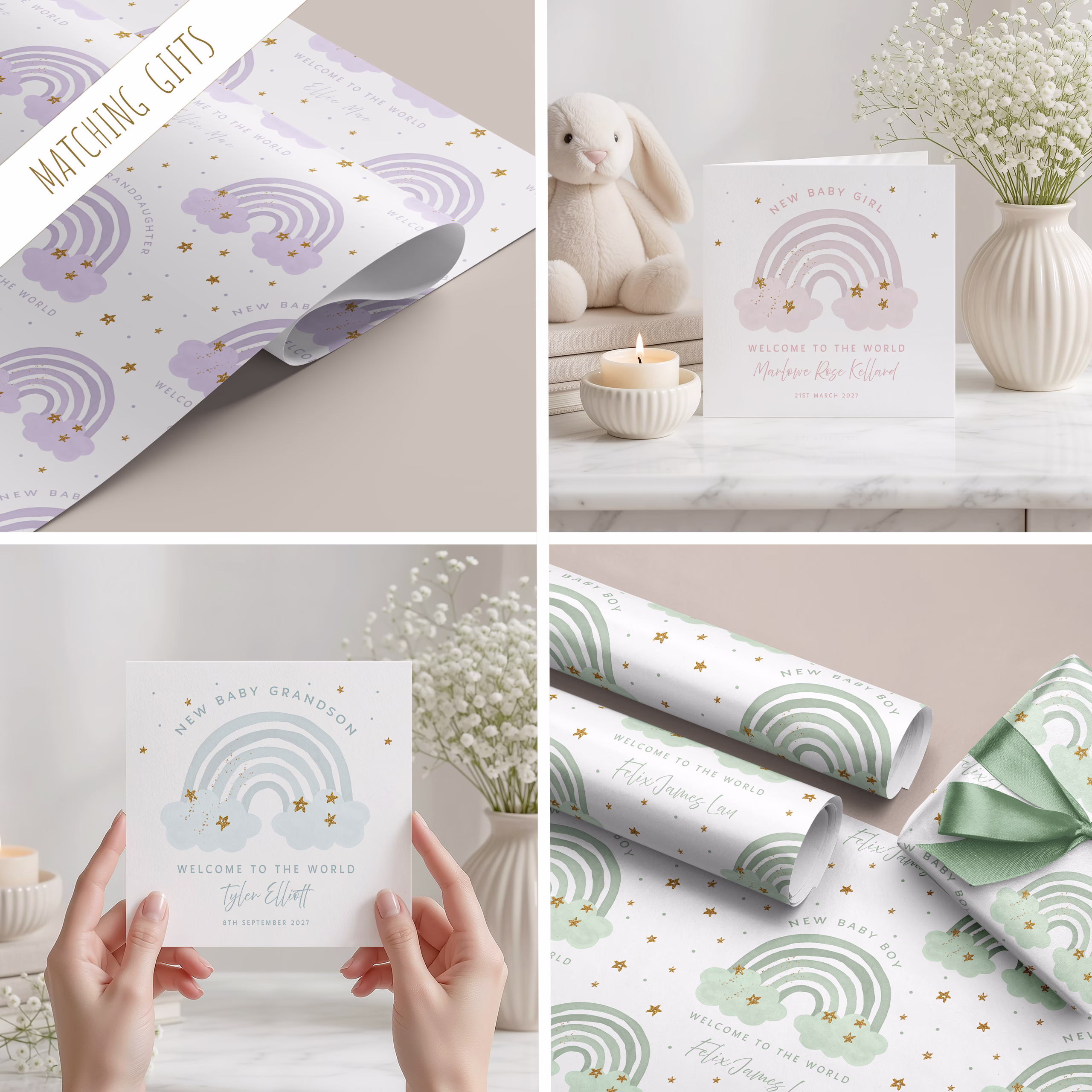 New Baby Rainbow Gifts