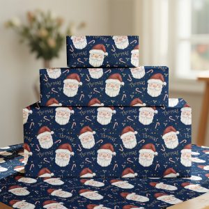 Personalised Santa Claus Christmas Wrapping Paper
