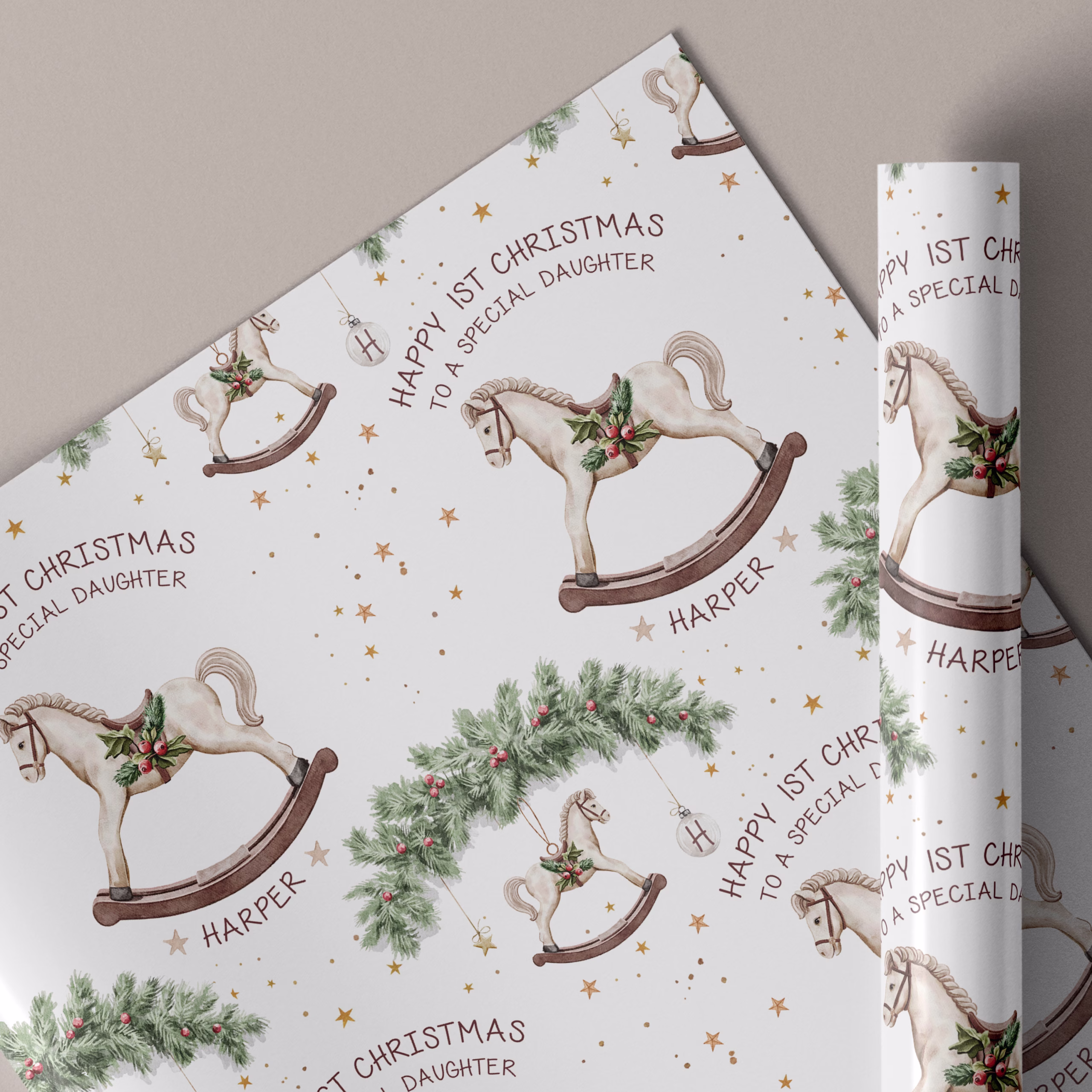 Baby's 1st Christmas Gift Wrap