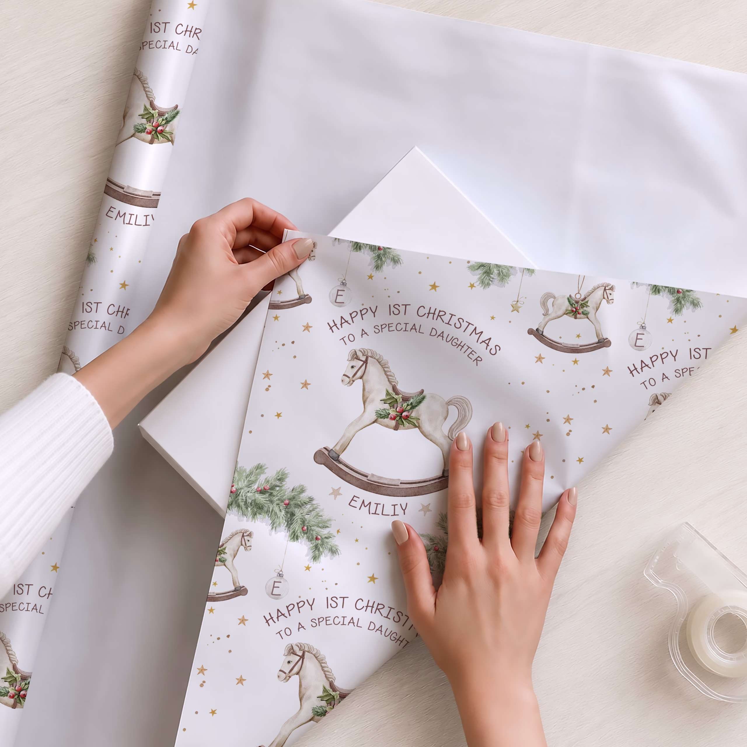 Baby's 1st Christmas Gift Wrap