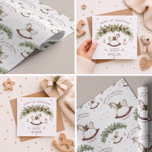Baby's 1st Christmas Gift Wrap