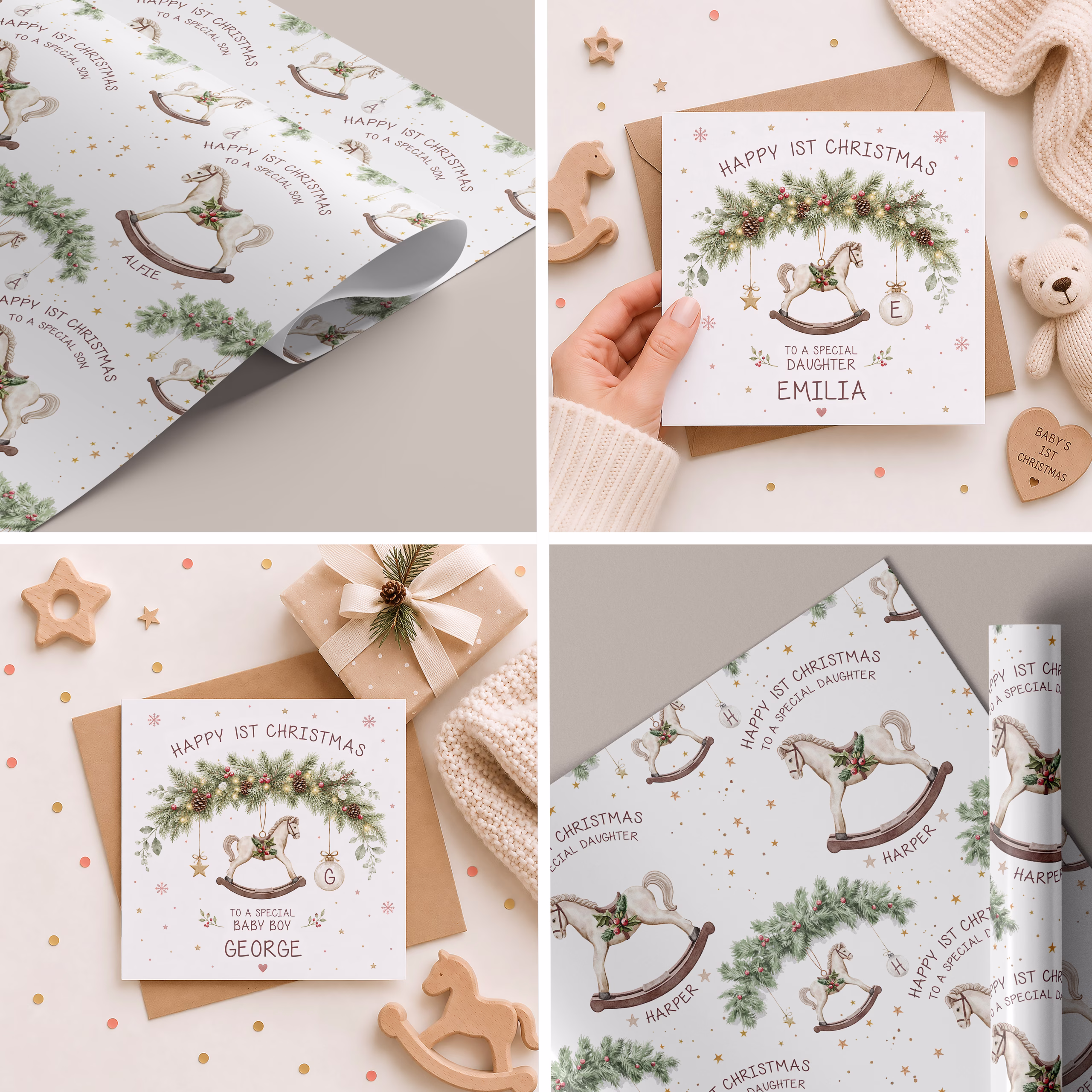Baby's 1st Christmas Gift Wrap