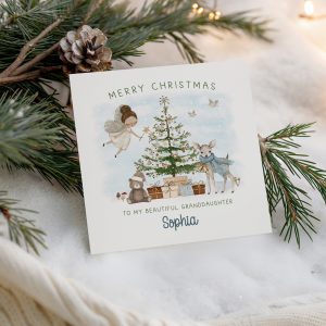 Personalised Fairy Christmas Card